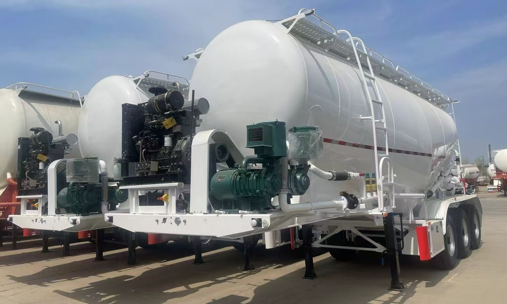 60 Tons Cement Powder Tanker Trailer