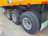 40ft Container Flatbed Trailer With Front Board