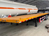 2 axles flatbed trailer 