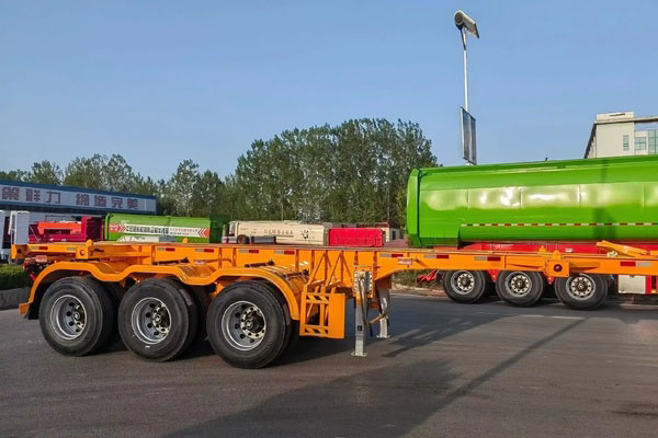 3 Axle Container Chassis Trailer