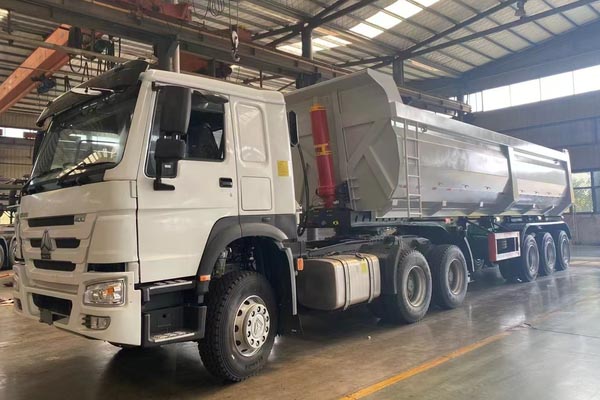  40CBM rear tipper trailer