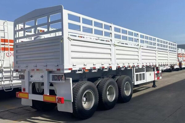 3 Axles Fence Truck Trailer