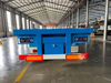 3 axles flatbed tractor trailer 