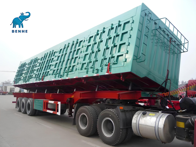 50 Tons Side Dump Trailer