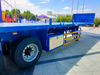 Super Single Tire Flatbed Trailer With Air Suspension 
