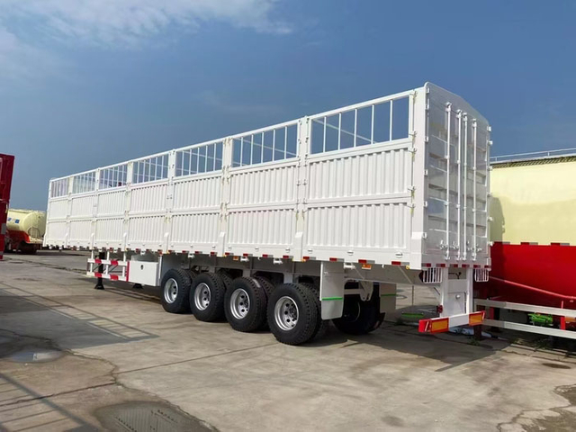  70 Tons Fence Cargo Trailer 