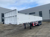 3 Axles 60 Ton Drop Side Trailer