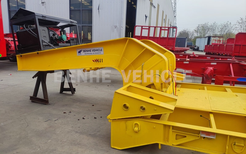 Removale Drop Neck Lowboy Trailer