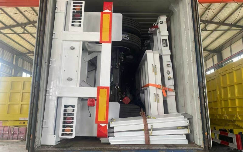 Tri Axle Drop Side Trailer