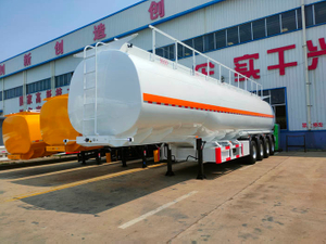 60000 Liters Crude Oil Tanker Trailer
