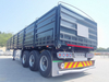 40T Flatbed Trailer with Side Board 