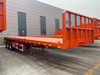 40ft Container Flatbed Trailer With Front Board