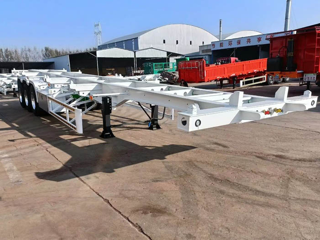 Skeletal Container Trailer