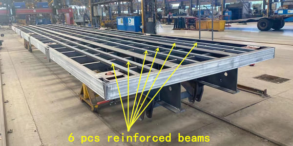 flatbed tractor trailer chassis