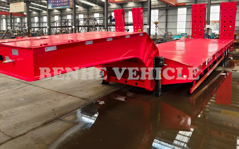 3 Axles Lowbed Trailers Shipped To Ethiopia