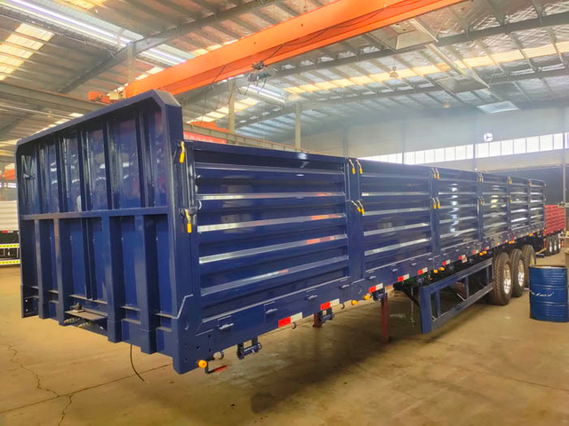 3 Axles 40 Tons Sidewall Trailer