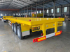 3 Axles Semi Flatbed Trailer