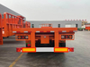 40ft Container Flatbed Trailer With Front Board