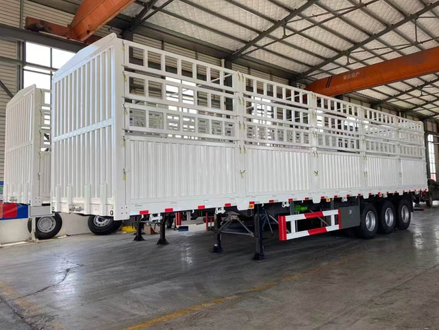 3 Axles Fence Semi Trailer