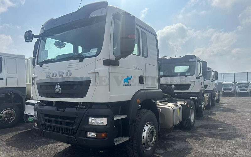 Sinotruk Howo 4x2 Tractor Truck Shipped To Nigeria