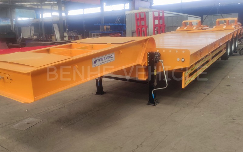 3 Axles Lowbed Trailer Will Be Shipped To Ethiopia