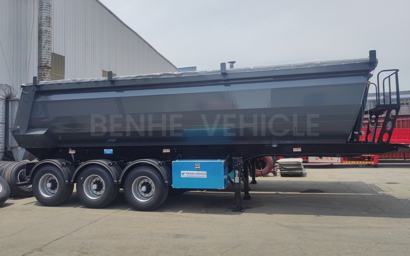 3 Axles 40 Tons Tipper Trailer Will Be Shipped To Saudi Arabia