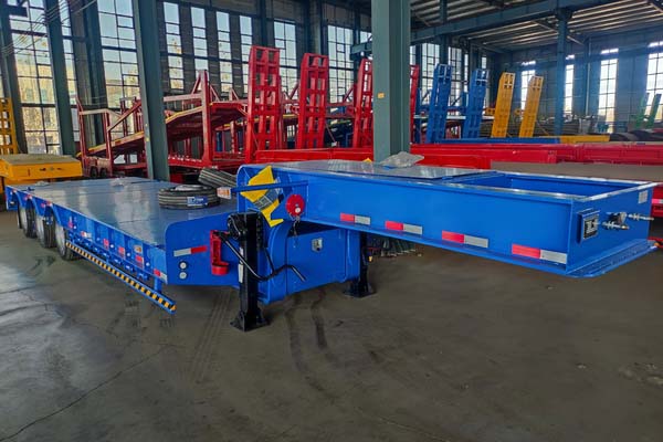 3 Axles Semi Lowbed Trailer
