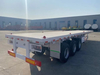 3 axles flat bed trailer