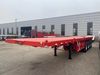 4 Axles Flatbed Trailer