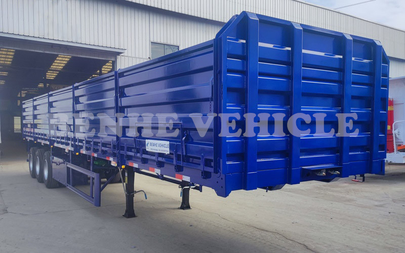 BENHE Dropside Grain Trailer Will Be Shipped To Zimbabwe