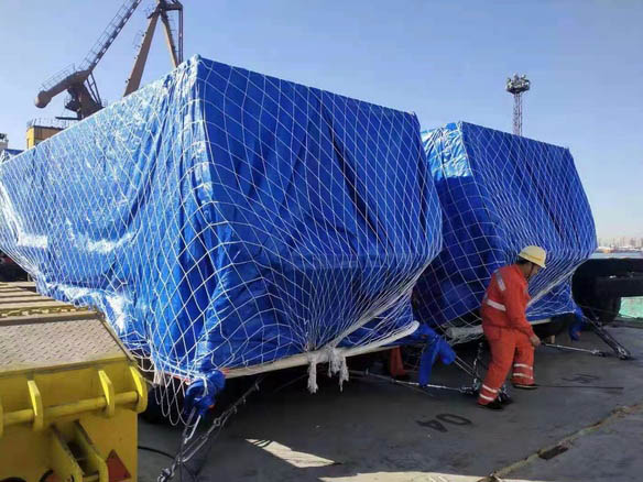 4 axles tipper trailer for shipment