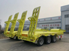 50 Tons 40ft Low Bed Truck Trailer