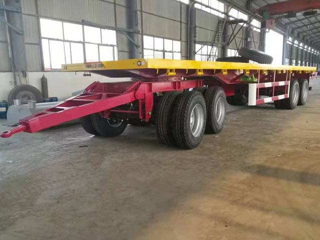 Flatbed Draw Bar Trailer