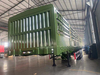 Tri Axles Fence Cargo Truck Trailer 