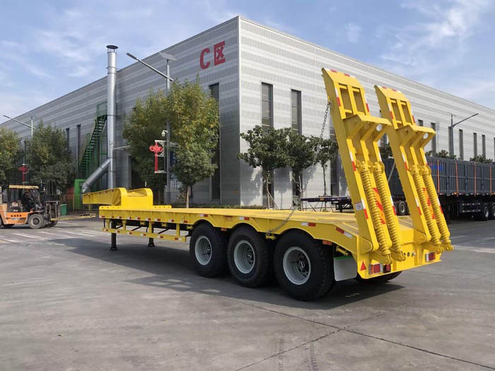 3 Axle 60 Ton Lowbed Trailer