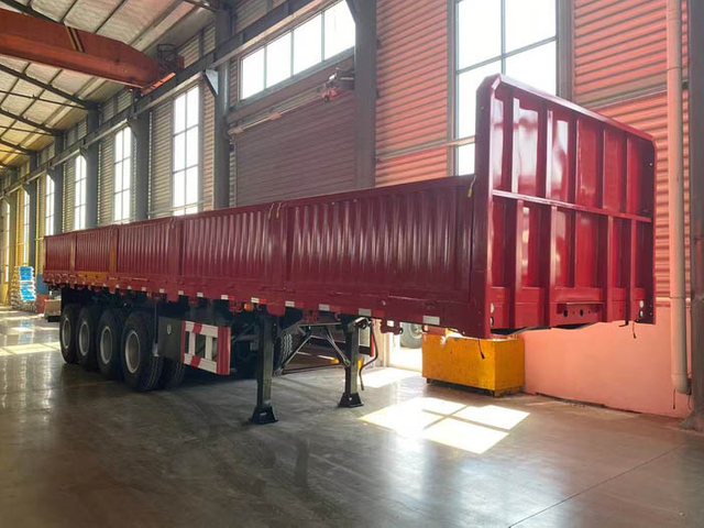 4 Axles Dropside Trailer