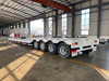 4 Axles Detachable Gooseneck Lowboy Trailer
