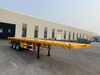 3 Axles Semi Flatbed Trailer