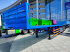 Super Single Tire Flatbed Trailer With Air Suspension 