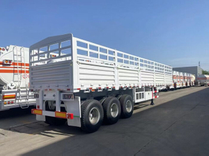 3 Axles Fence Truck Trailer