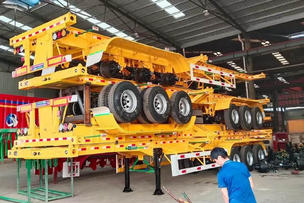 مقطورة حاوية الهيكل العظمي للشحن