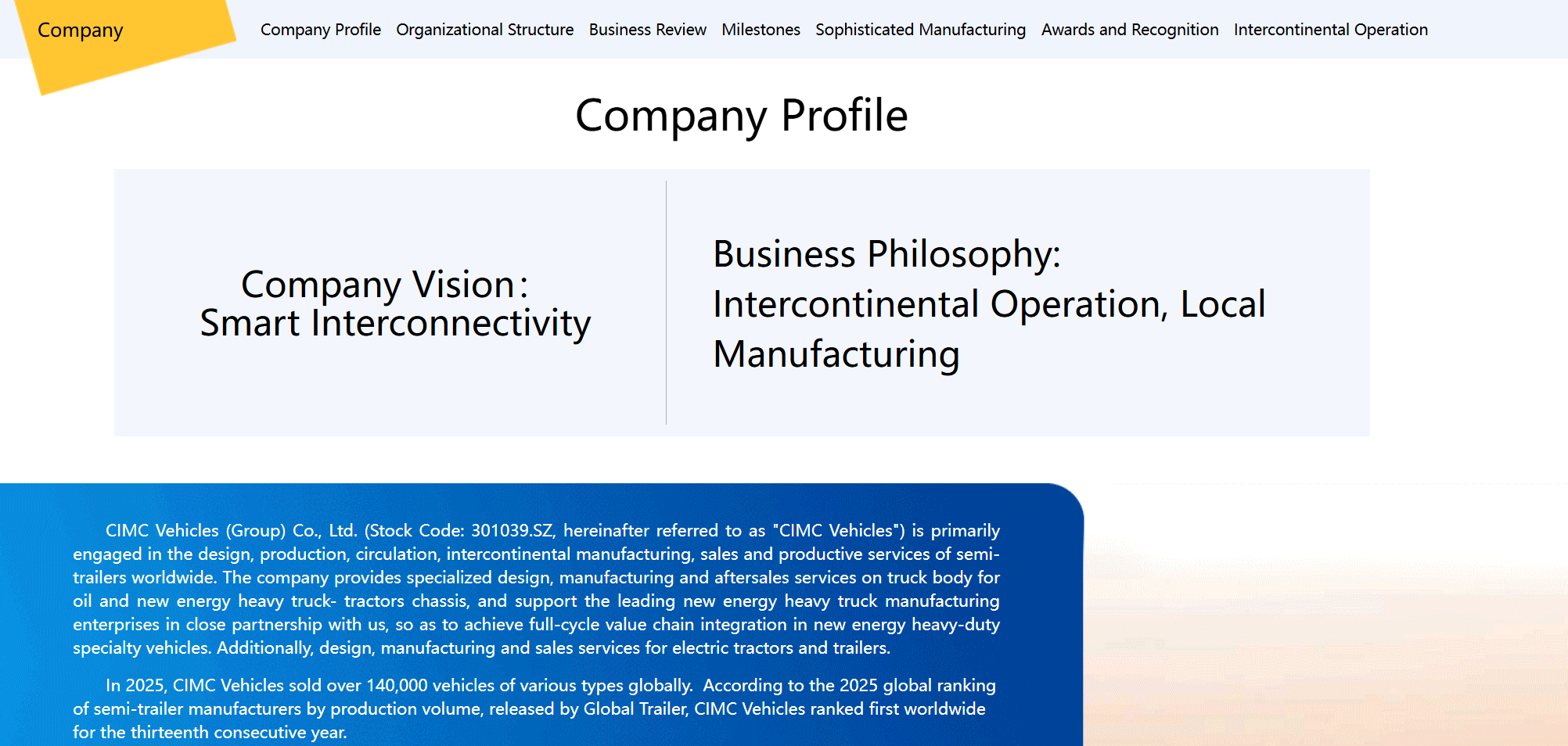 CIMC Company Introduction